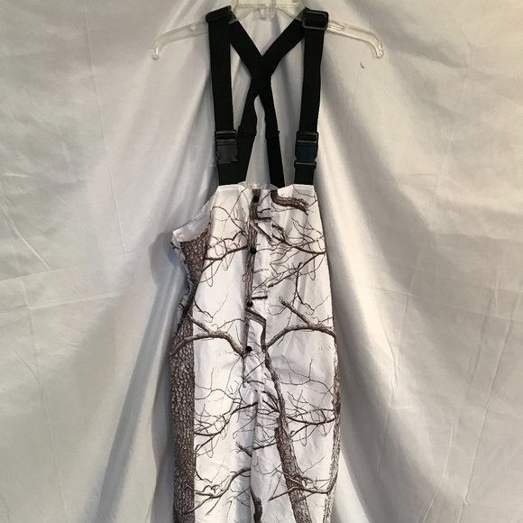 Hunt Worth True White Camo Rare Popular Suit Color Water Proof Jacket & Pants - Picture 6 of 10
